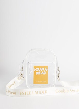 Double Wear Clear Bag Limited edition