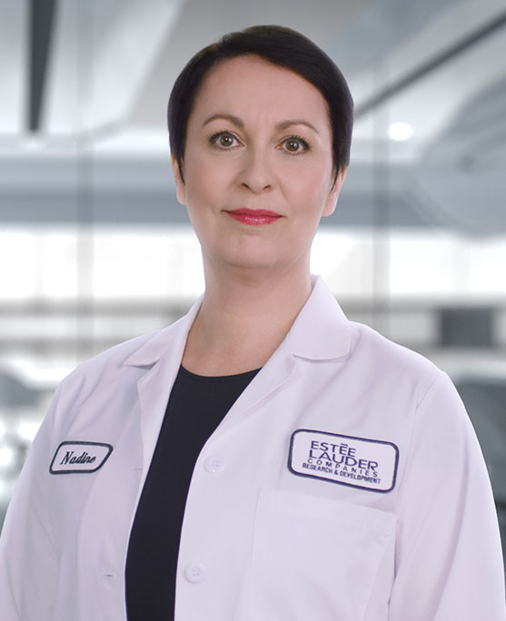 image of Dr. Nadine Pernodet for Estee Lauder
